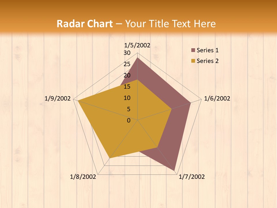 Floor Gold Row PowerPoint Template