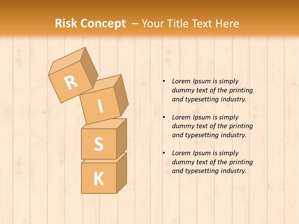 Floor Gold Row PowerPoint Template