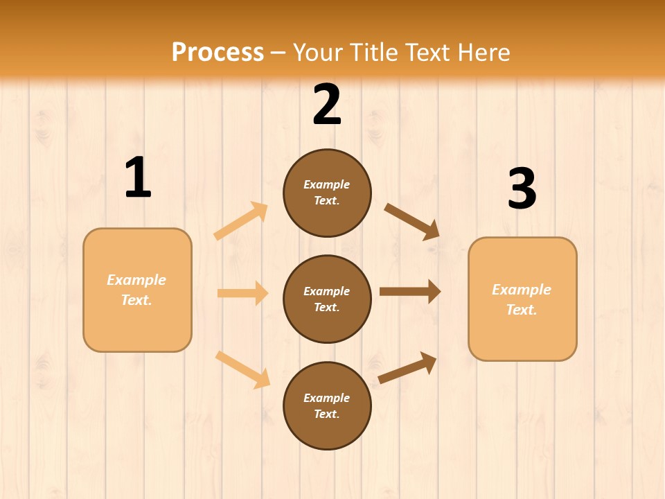 Floor Gold Row PowerPoint Template