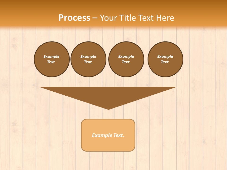 Floor Gold Row PowerPoint Template
