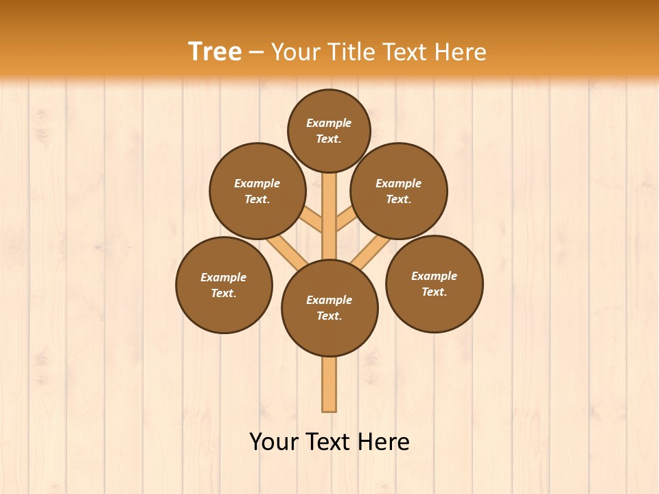 Floor Gold Row PowerPoint Template