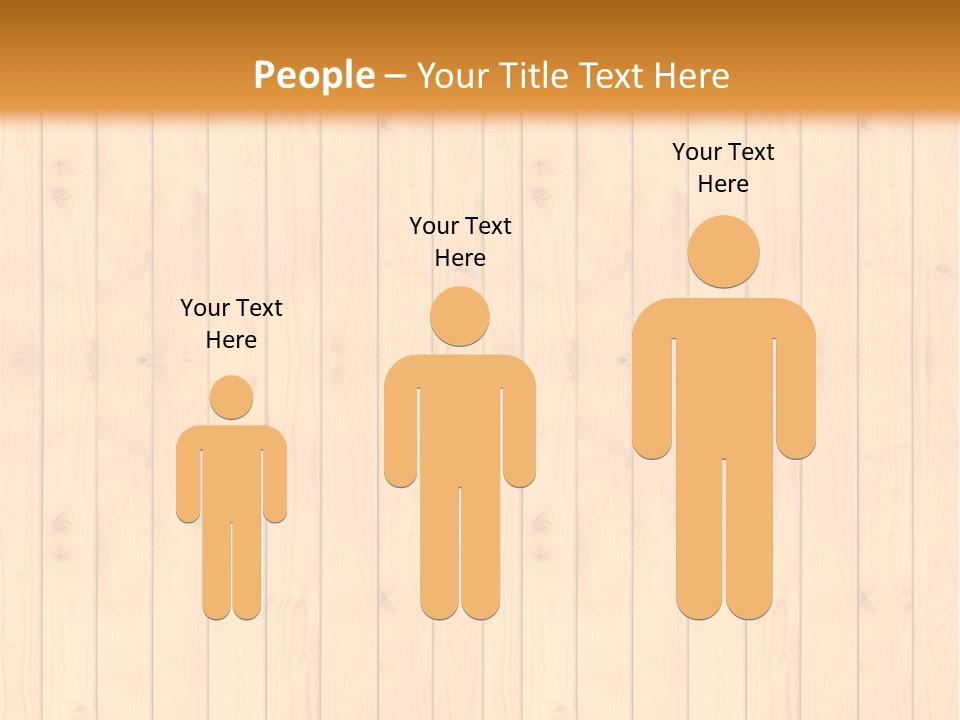 Floor Gold Row PowerPoint Template