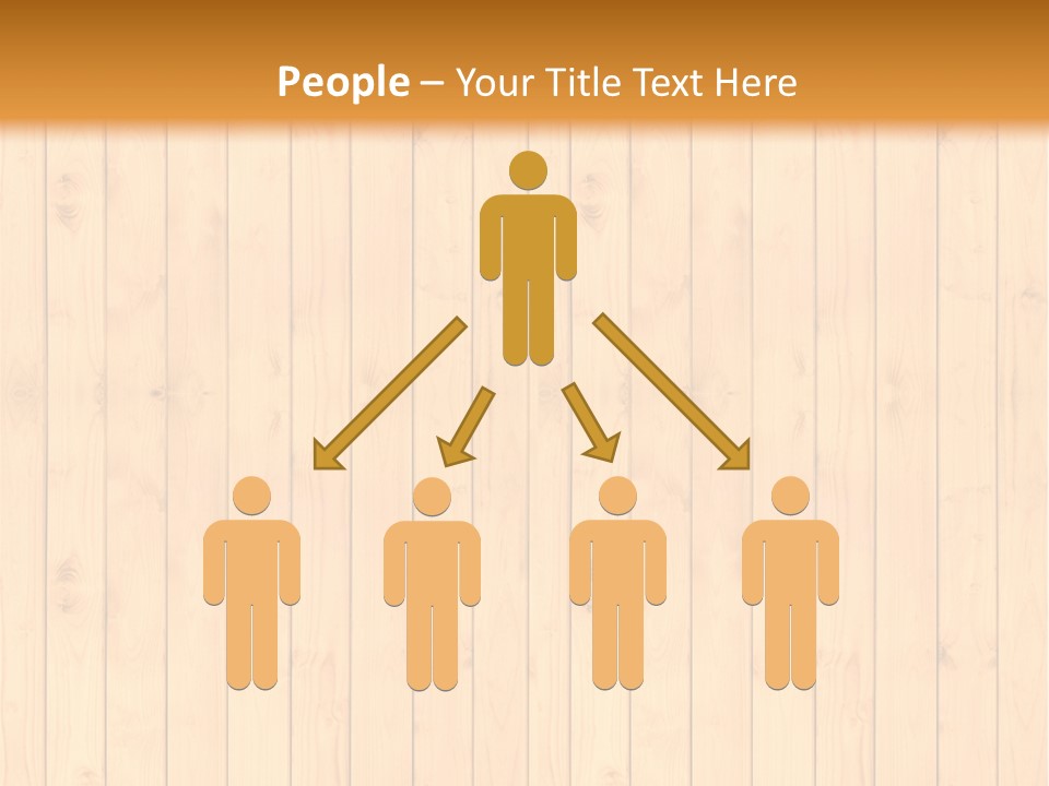 Floor Gold Row PowerPoint Template