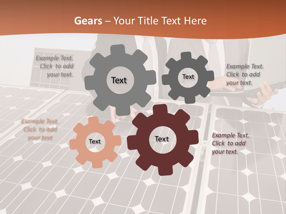 Business Engineering Sensor PowerPoint Template
