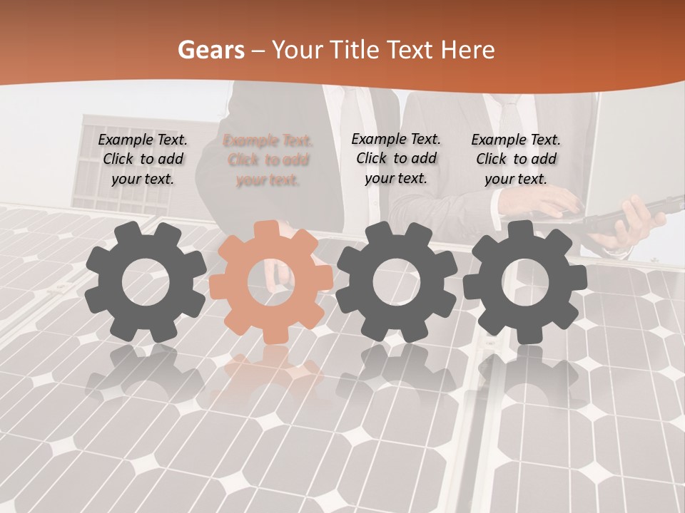 Business Engineering Sensor PowerPoint Template
