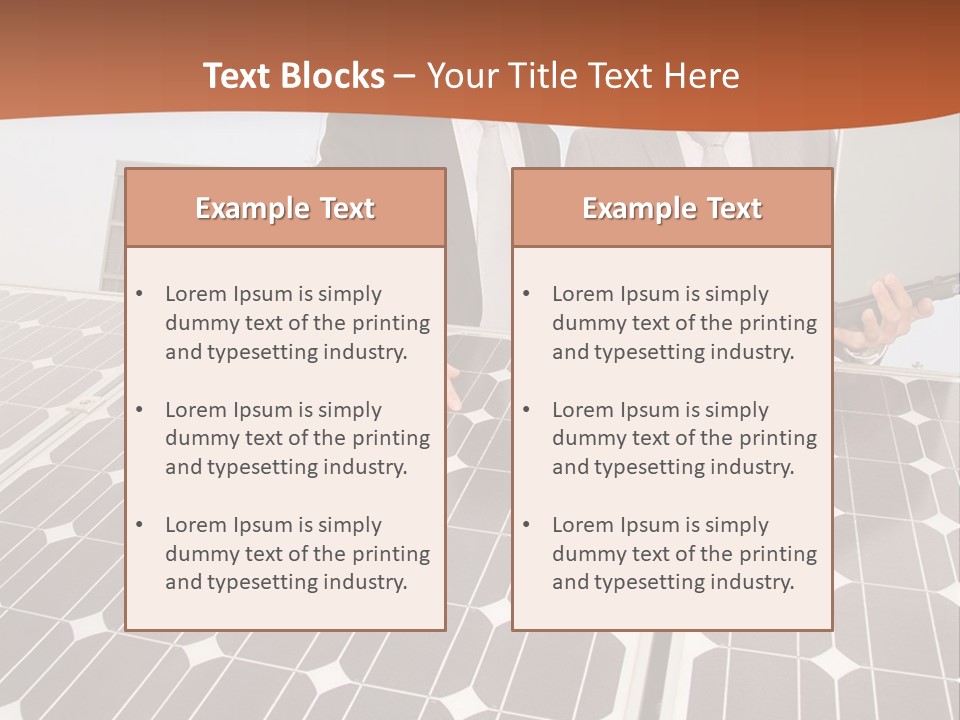 Business Engineering Sensor PowerPoint Template