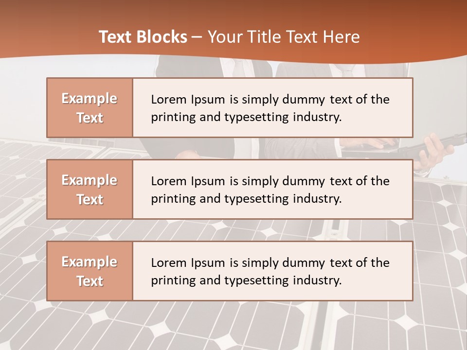 Business Engineering Sensor PowerPoint Template