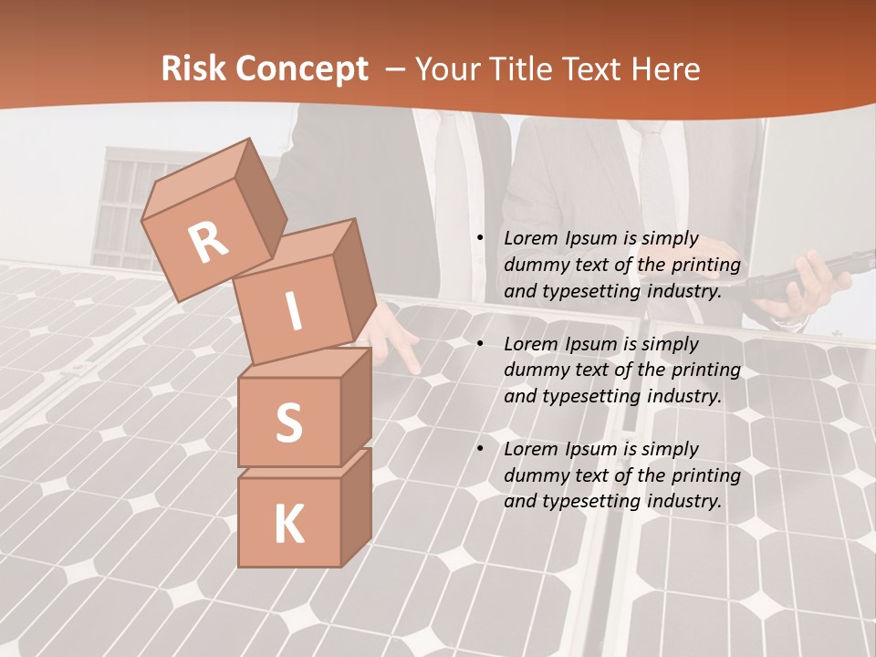 Business Engineering Sensor PowerPoint Template