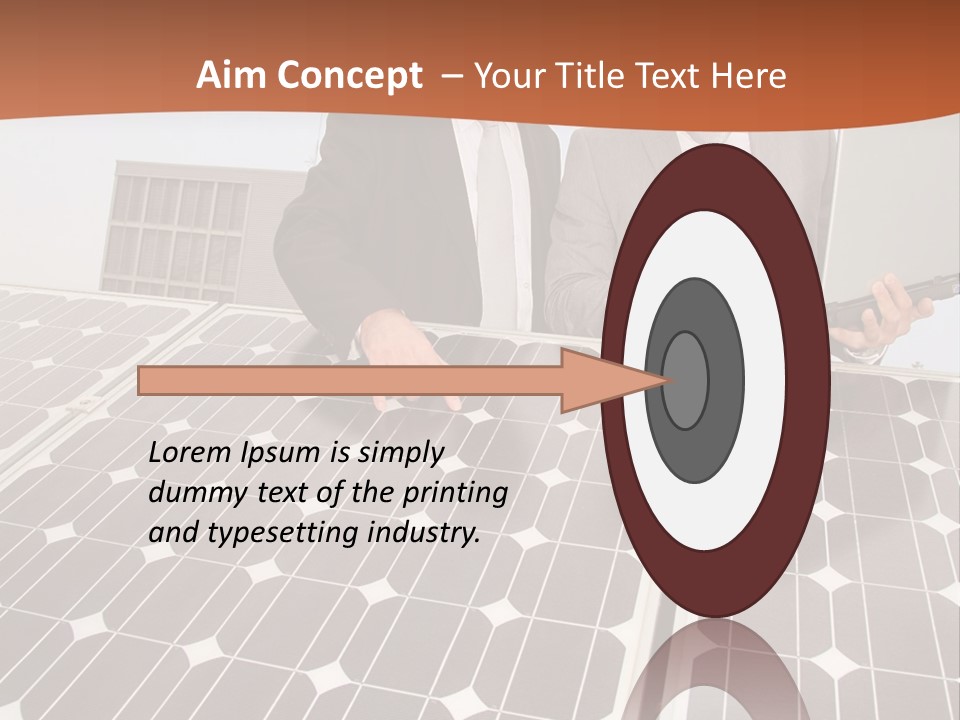 Business Engineering Sensor PowerPoint Template