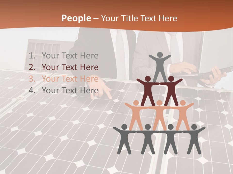 Business Engineering Sensor PowerPoint Template