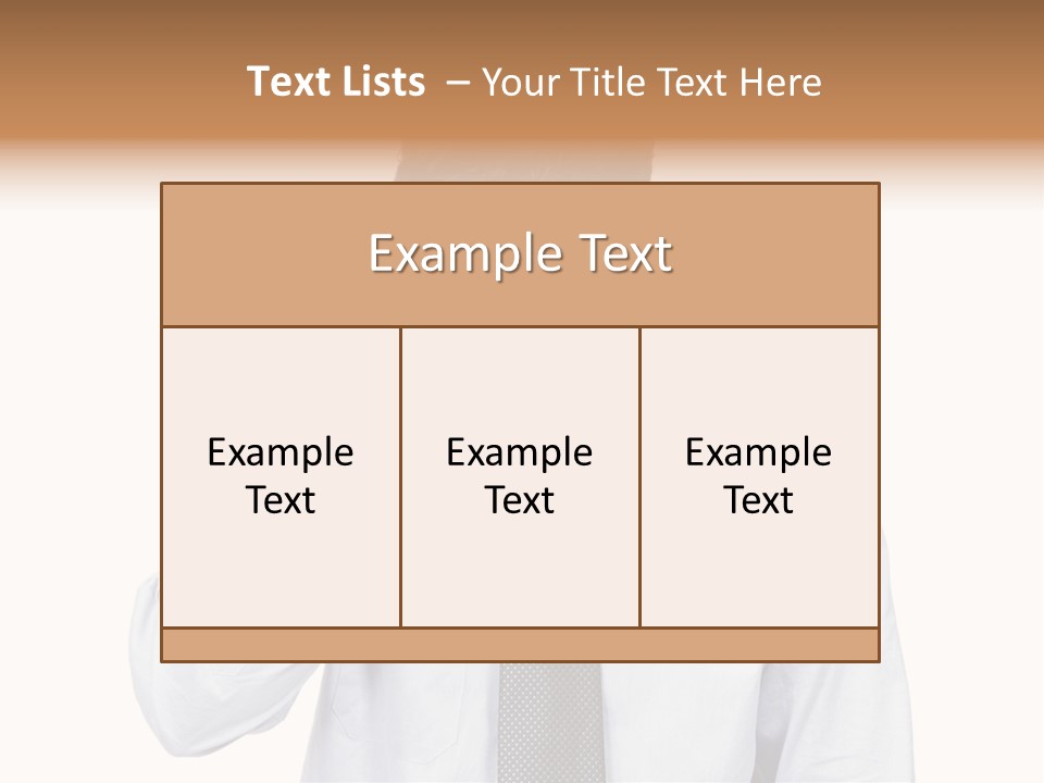A Man Is Holding His Head In His Hands PowerPoint Template