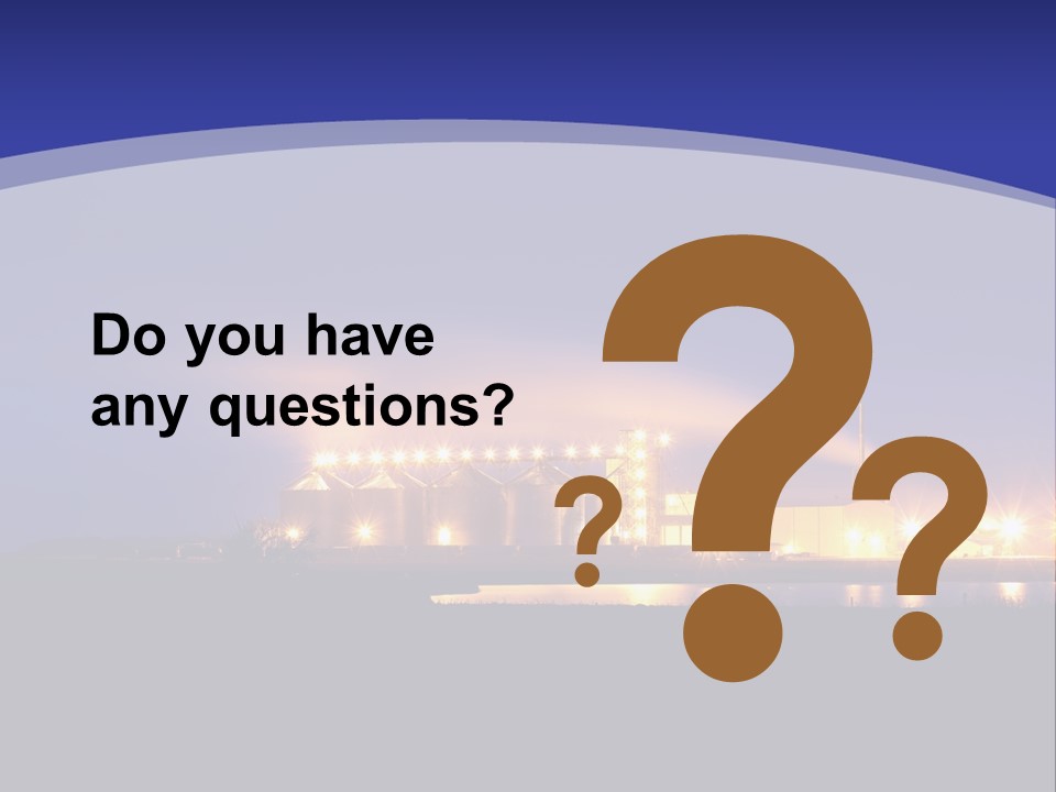 A Power Plant At Night Powerpoint Presentation Template PowerPoint Template