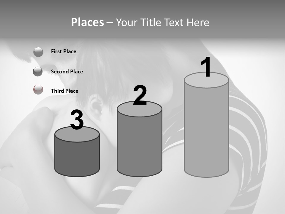 A Woman Holding A Baby In Her Arms PowerPoint Template