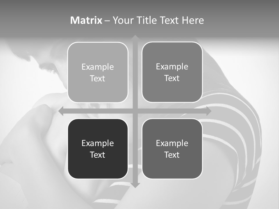 A Woman Holding A Baby In Her Arms PowerPoint Template