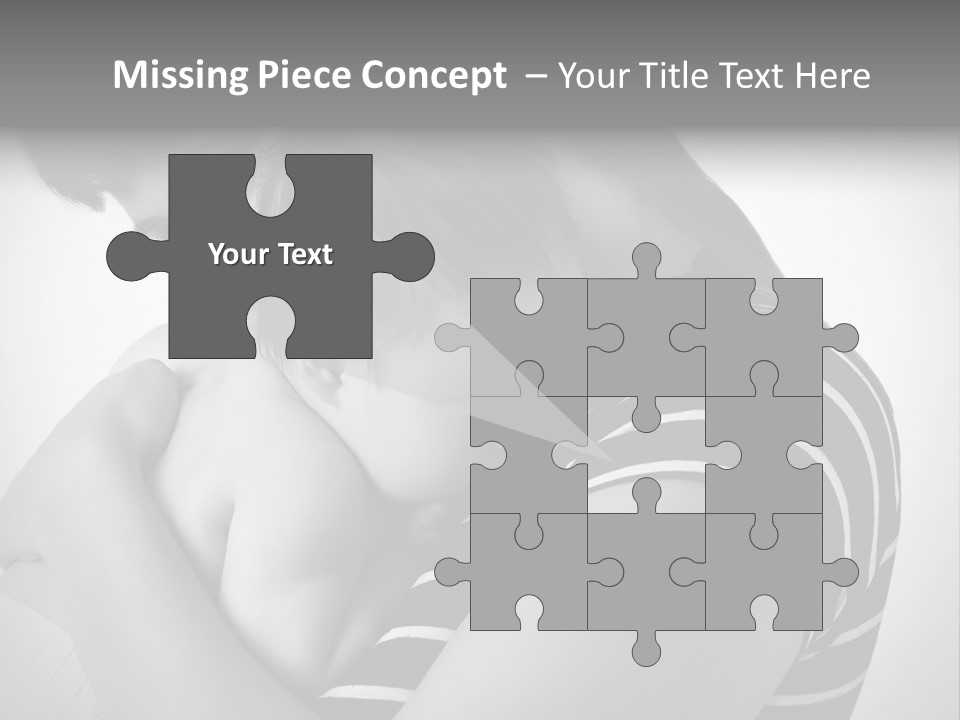 A Woman Holding A Baby In Her Arms PowerPoint Template