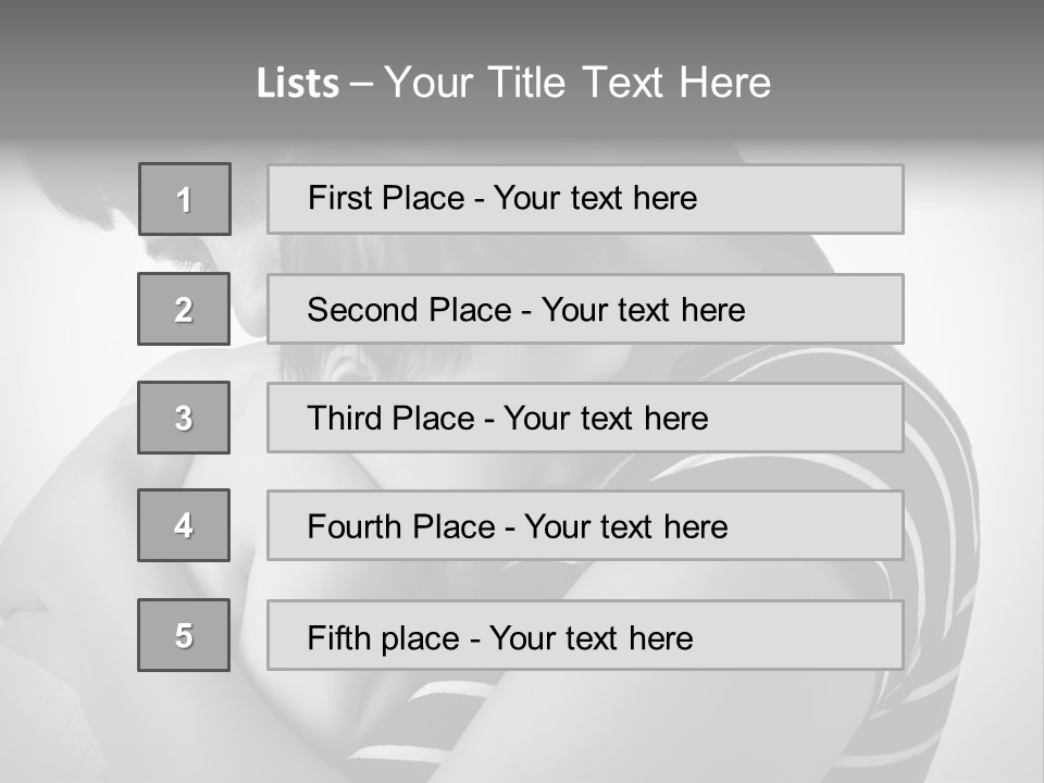 A Woman Holding A Baby In Her Arms PowerPoint Template