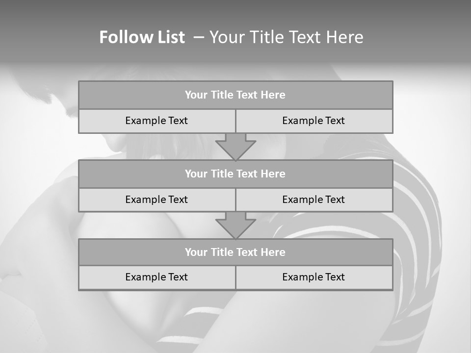 A Woman Holding A Baby In Her Arms PowerPoint Template