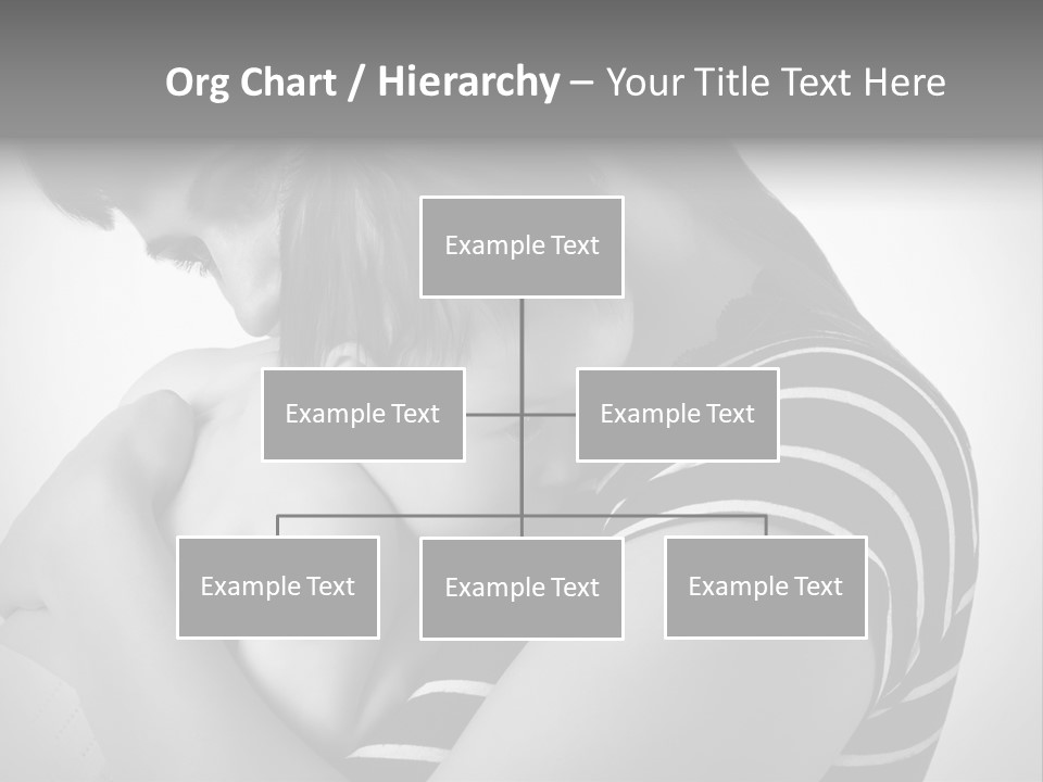 A Woman Holding A Baby In Her Arms PowerPoint Template