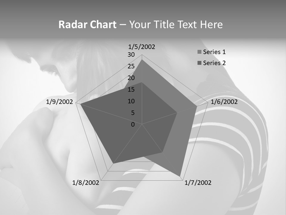 A Woman Holding A Baby In Her Arms PowerPoint Template