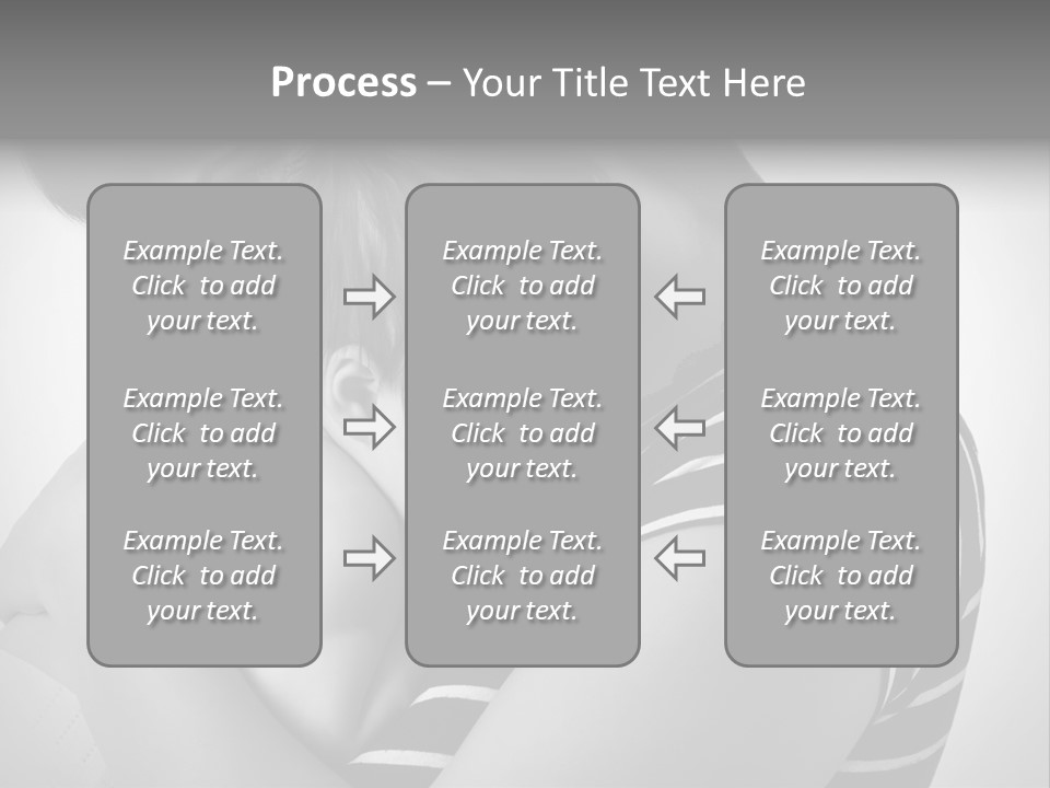 A Woman Holding A Baby In Her Arms PowerPoint Template