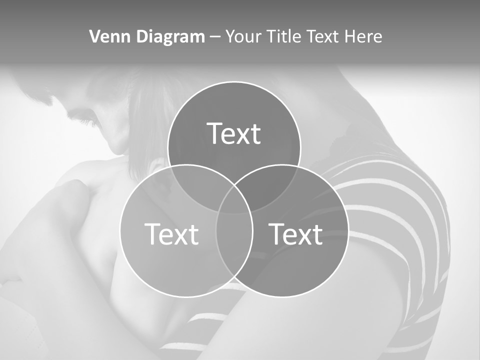 A Woman Holding A Baby In Her Arms PowerPoint Template