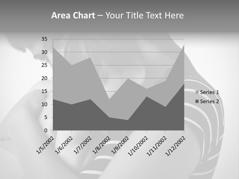 A Woman Holding A Baby In Her Arms PowerPoint Template