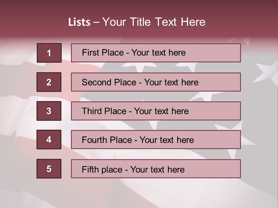 Banner United Abstract PowerPoint Template