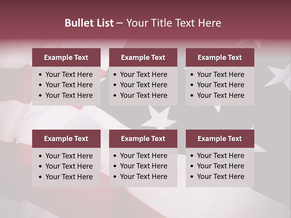 Banner United Abstract PowerPoint Template