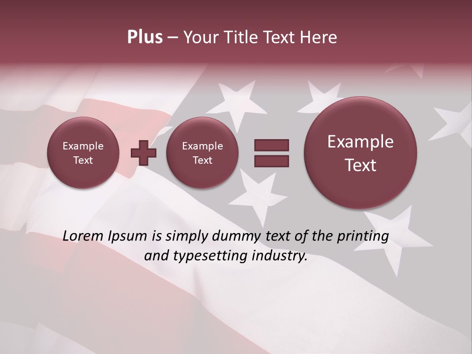 Banner United Abstract PowerPoint Template