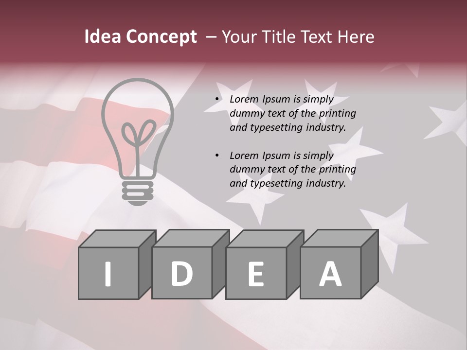 Banner United Abstract PowerPoint Template