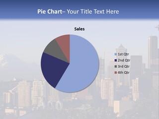 Needle Sunset Mountain PowerPoint Template