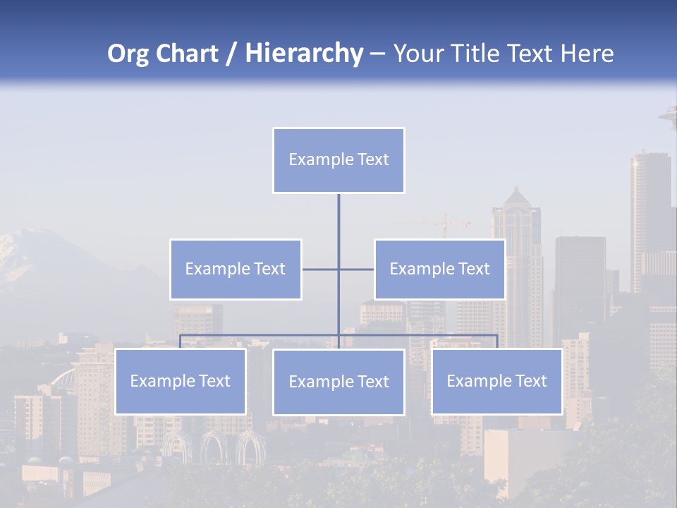 Needle Sunset Mountain PowerPoint Template