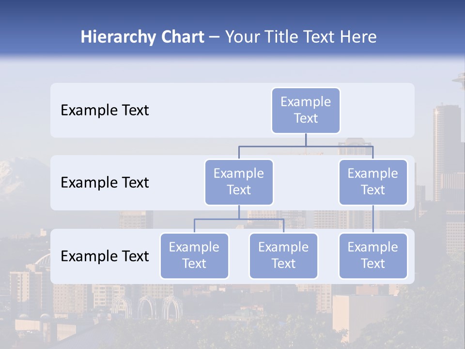 Needle Sunset Mountain PowerPoint Template
