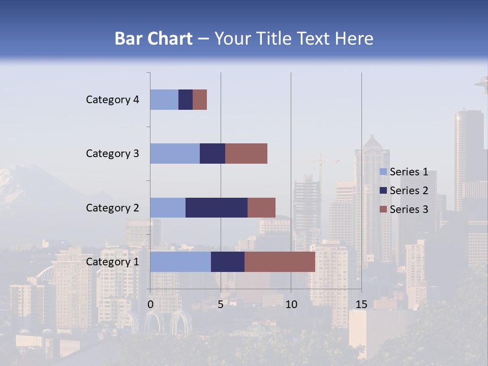 Needle Sunset Mountain PowerPoint Template
