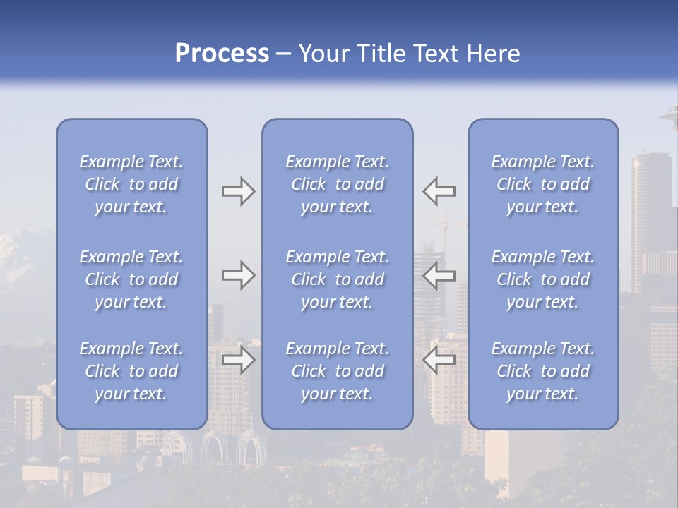 Needle Sunset Mountain PowerPoint Template