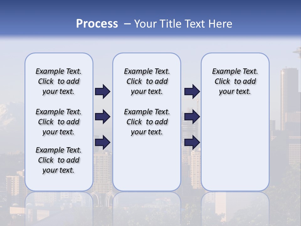 Needle Sunset Mountain PowerPoint Template