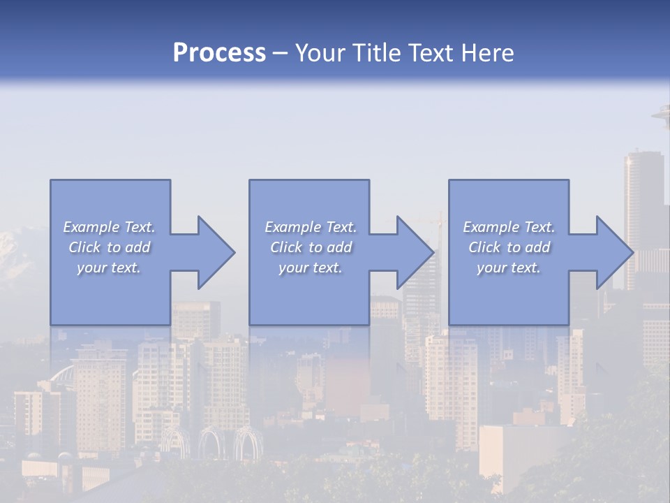 Needle Sunset Mountain PowerPoint Template