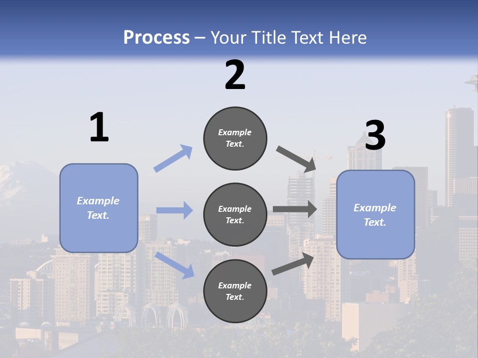 Needle Sunset Mountain PowerPoint Template