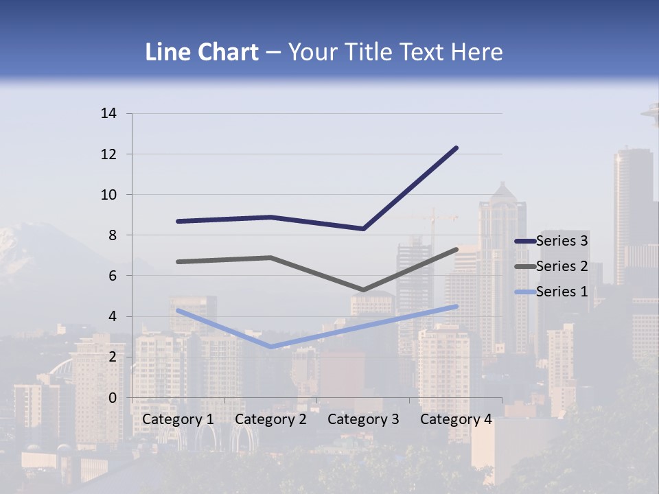 Needle Sunset Mountain PowerPoint Template