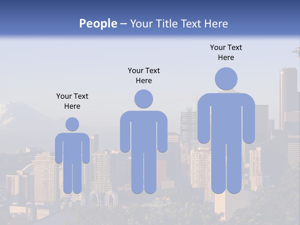 Needle Sunset Mountain PowerPoint Template