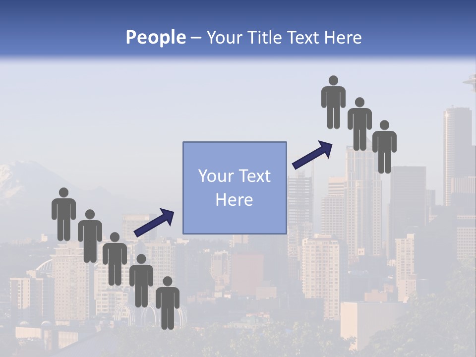 Needle Sunset Mountain PowerPoint Template