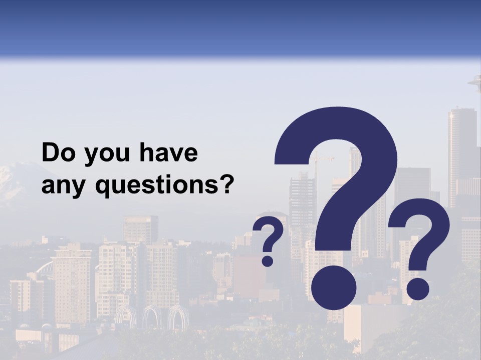 Needle Sunset Mountain PowerPoint Template