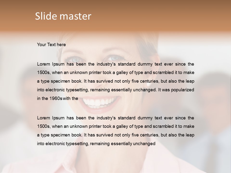 Desk Center Training PowerPoint Template