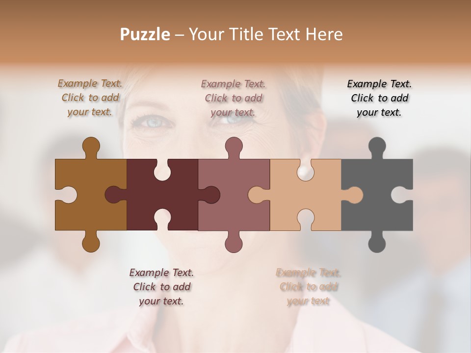 Desk Center Training PowerPoint Template