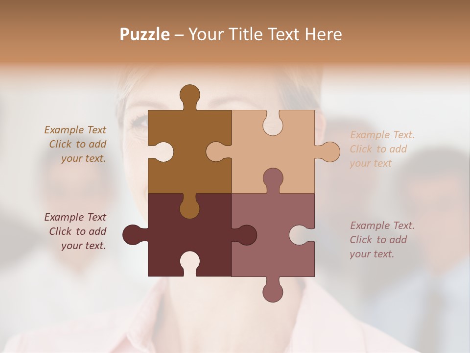 Desk Center Training PowerPoint Template