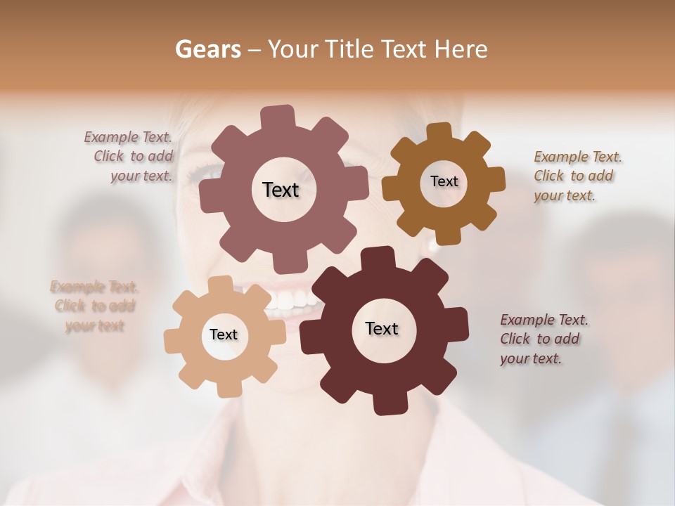 Desk Center Training PowerPoint Template