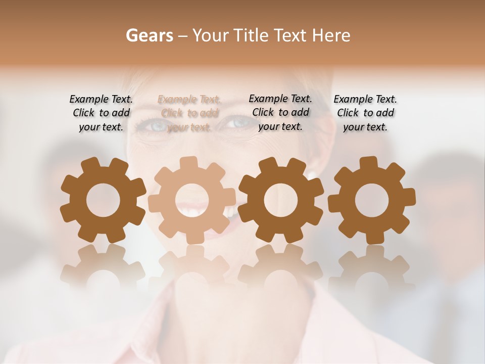 Desk Center Training PowerPoint Template