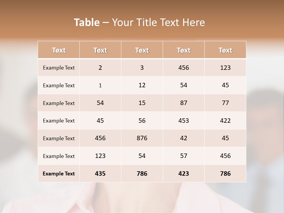 Desk Center Training PowerPoint Template