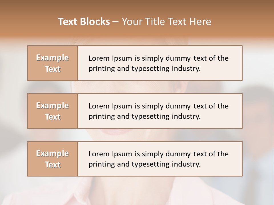Desk Center Training PowerPoint Template