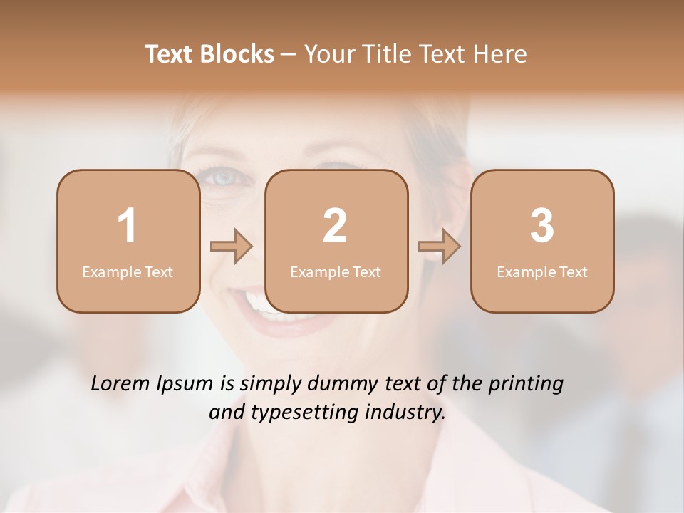 Desk Center Training PowerPoint Template
